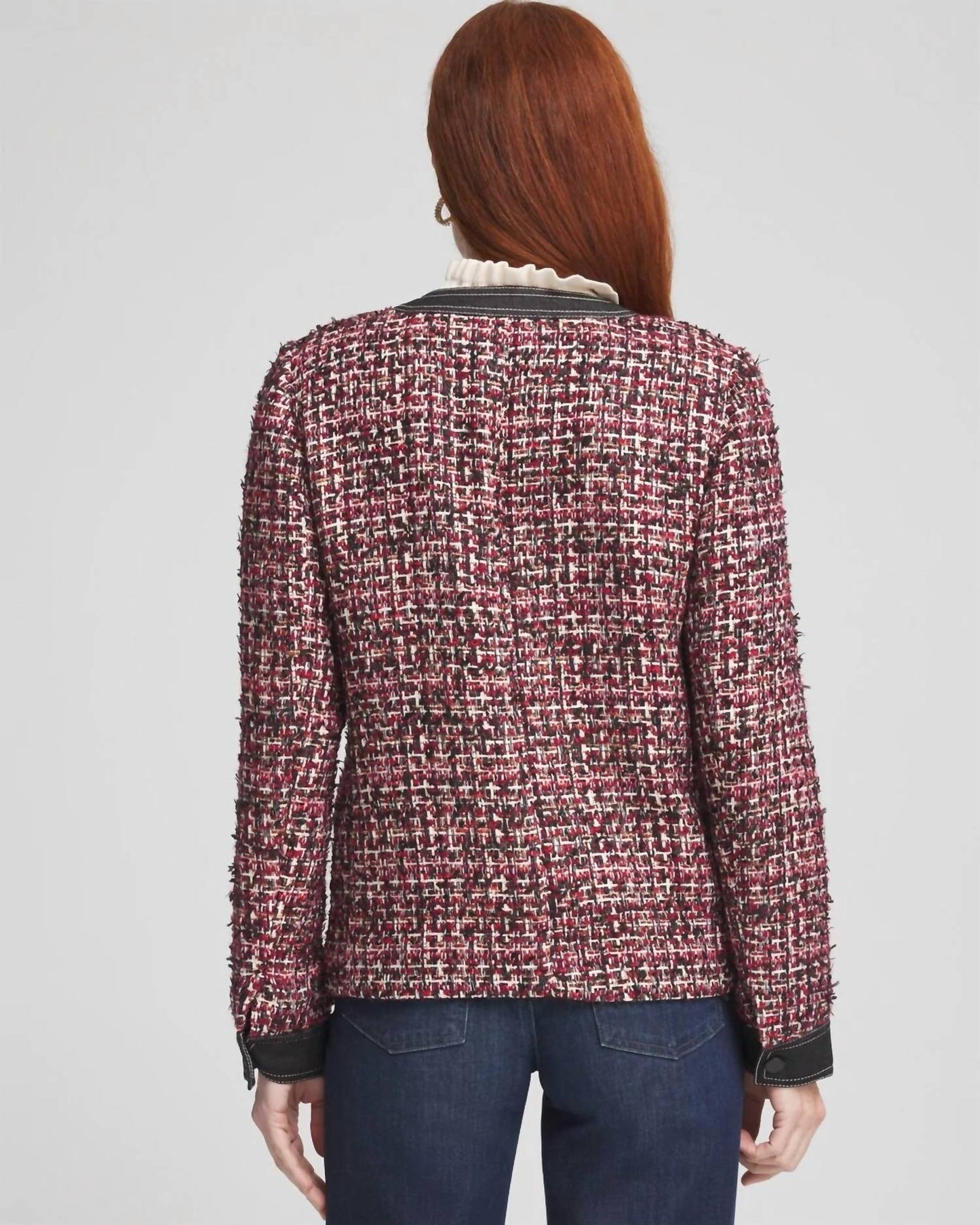 Azi - Trim Tweed Jacket