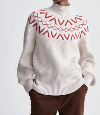 Varley - Marcie Fairisle Yoke Knit