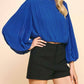 Pinch - Karson Pleated Top