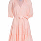 Veronica Beard - Dewey Tiered Cotton Button-up Tie Waist Dress