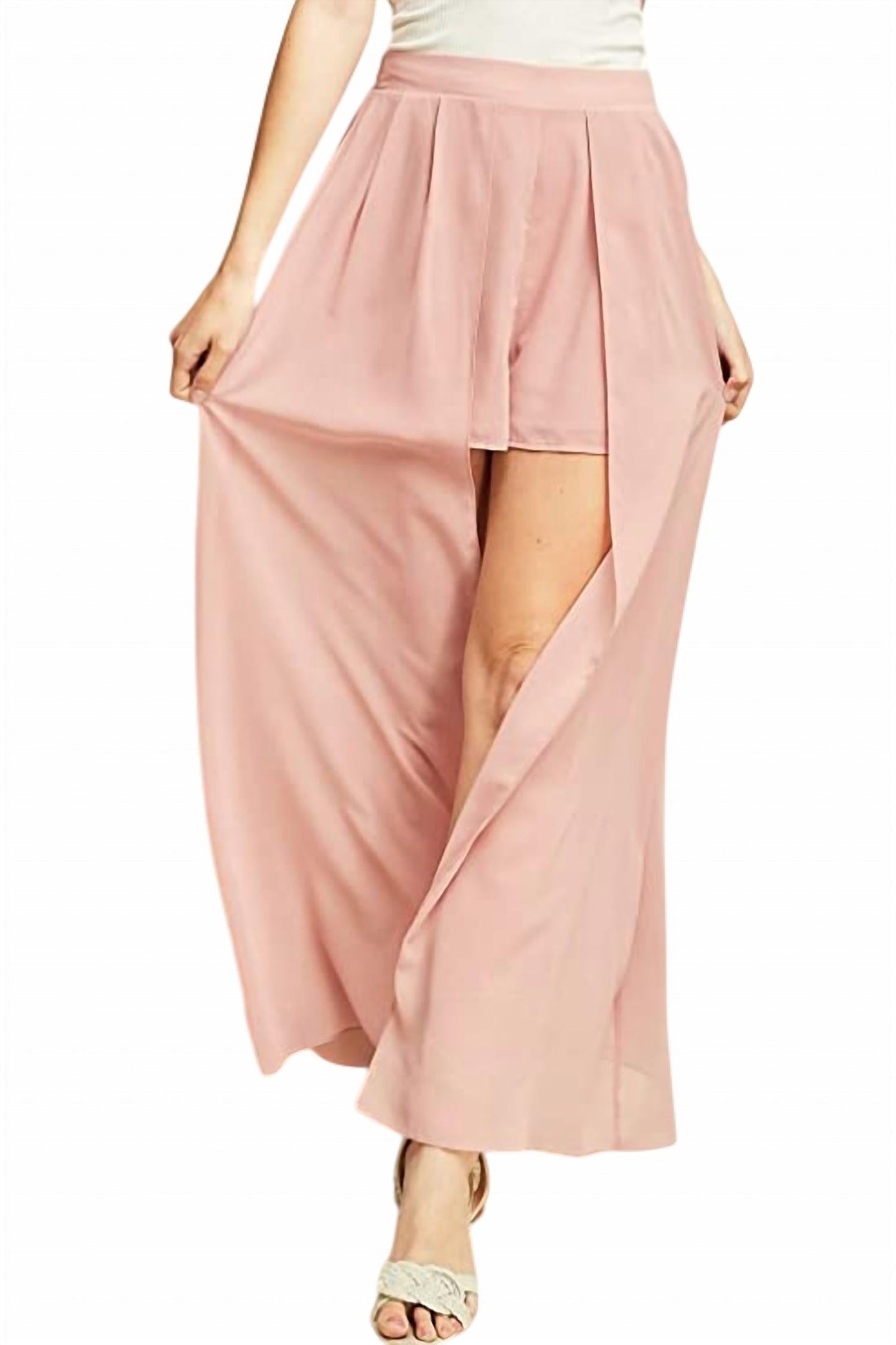 Entro - High Waisted Maxi Short