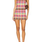 Free People - Walk The Walk Plaid Mini Dress