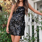 8Apart - Roxie Floral Sequin Mini Dress