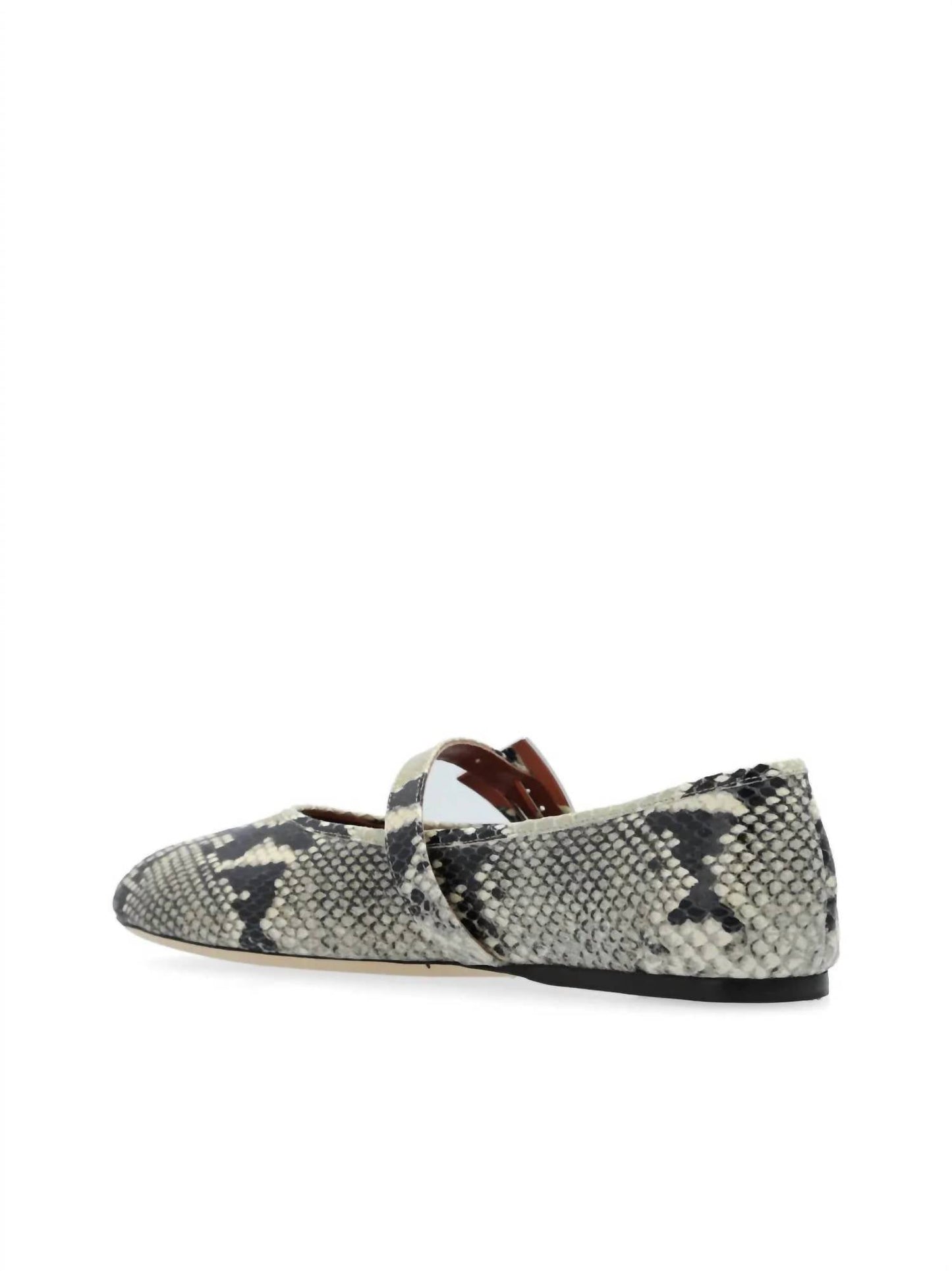 Paris Texas - Women's Sveva Buckle Ballet Flat