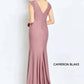Cameron Blake - Sleeveless Jersey Sheath Gown