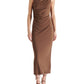 Steve Madden - Mo Funnel Neck Matte Jersey Dress