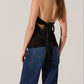 Astr - Zelenka Cowl Neck Halter Top
