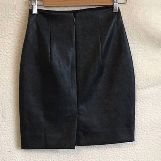 J.Crew - Faux-leather Pencil Skirt - Petite
