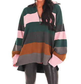 Free People - Coastal Stripe Pullover