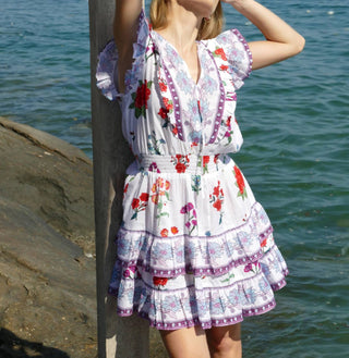 Bindu - Sky Dress Mini Dress