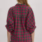 Entro - Making Memories Plaid Blouse