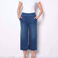 Up! - Pull On Gaucho Style Jeans
