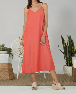 Paparazzi - Tencel Solid Maxi Tank Dress