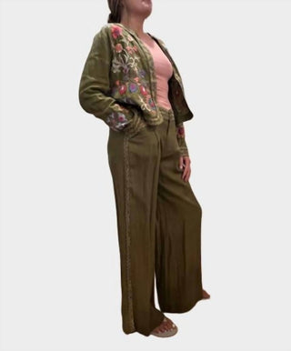 Johnny Was - GLORIA WIDE LEG PLEAT PANT