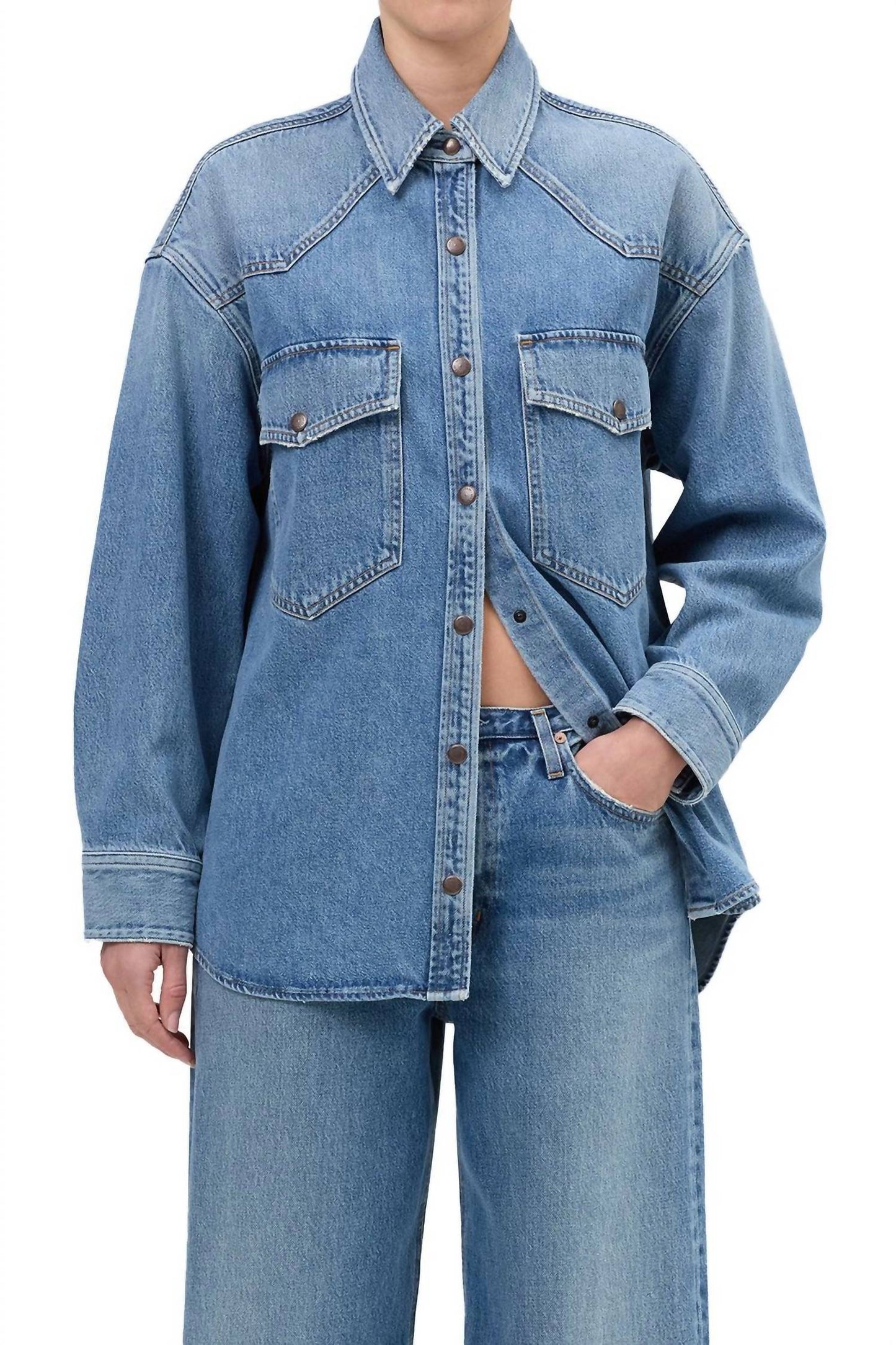 Agolde - Lotta Denim Shirt