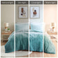 Twin/Twin XL Ombre Shaggy Long Fur Comforter Mini Set