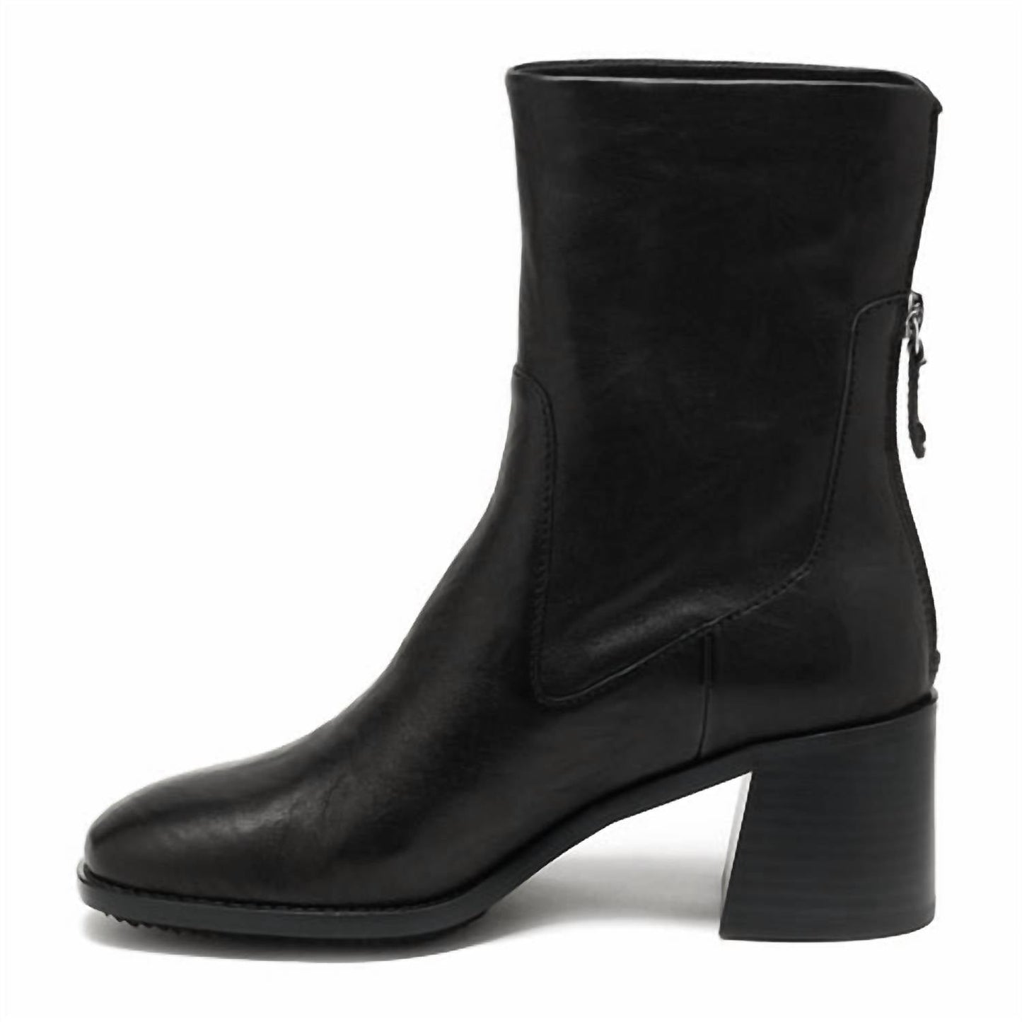 Kelsi Dagger - Women's Island Leather Booties Block Heel Boots