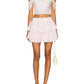 Loveshackfancy - Ruffle Pleated Mini Skirt