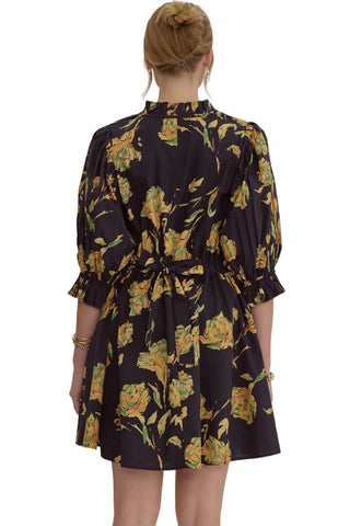 Entro - Floral Shirt Dress
