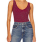 Free People - Lurex Solid Rib Top