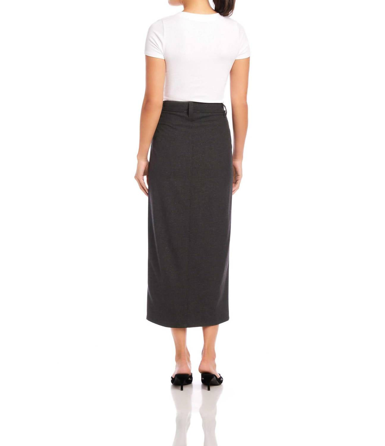 Fifteen Twenty - Claire Pencil Silhouette Skirt