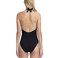 Profile By Gottex - Lavish Elegance V-neck Halter Swimsuit