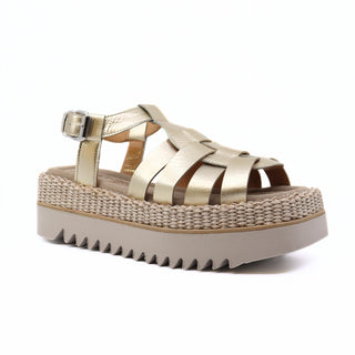 Laura Bellariva - Women Rafia Corda Dust Platform Sandals