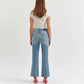 Daze - High Rise Ankle Flare Jeans