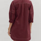 Entro - Zip Lantern Sleeve Mini Dress