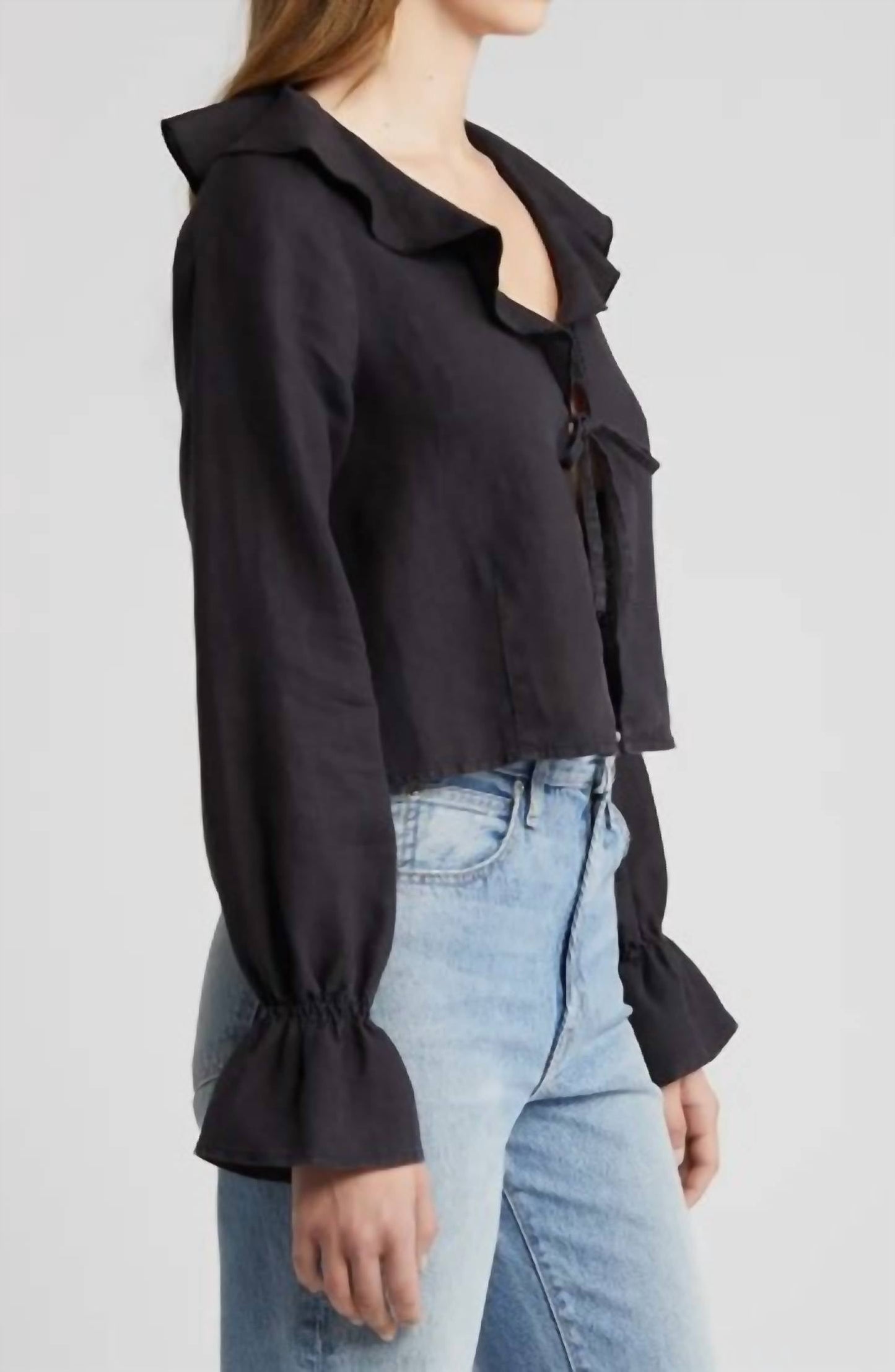 Nation Ltd - Camila Ruffle Top