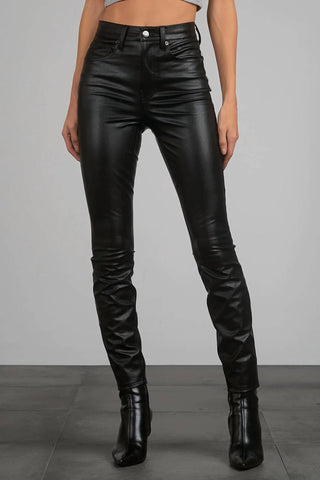 Elan - Kylie Faux Leather Jean