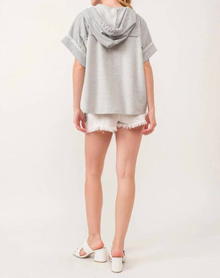 Ces Femme - Kara Raw Edge Hoodie