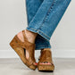 Corkys Footwear - Women's Carley Distressed Wedges