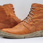 Kcr Group - Women's Timeless Fleece-Lined Zip-Up Leather Boots
