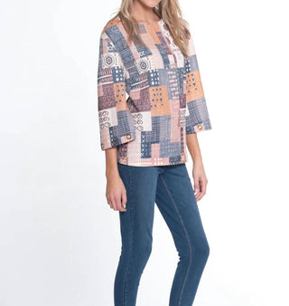 Multiples - 3/4 Flare Hi-lo Top