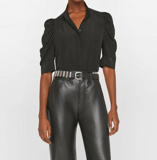 Frame - Gillian Puff Sleeves Top