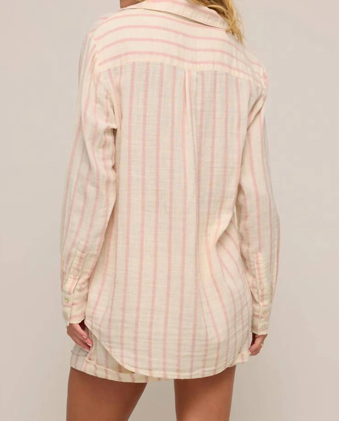 Z Supply - Saturdays Stripe Gauze Shirt