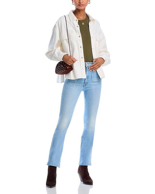 Mother - Hustler Patch Pocket High Rise Ankle Jeans