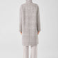 Eileen Fisher - Alpaca Jacquard Stand Collar Coat