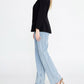Zaalima Fashion - Long Sleeve Crepe Solid Color Regular Jacket