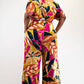 The Curve La - Plus Size Off The Shoulder Wide Leg Jumpsuit