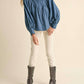&Merci - Button Down Batwing Sleeve Top