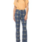 Judy Blue - Vintage Plaid Straight Leg Jeans
