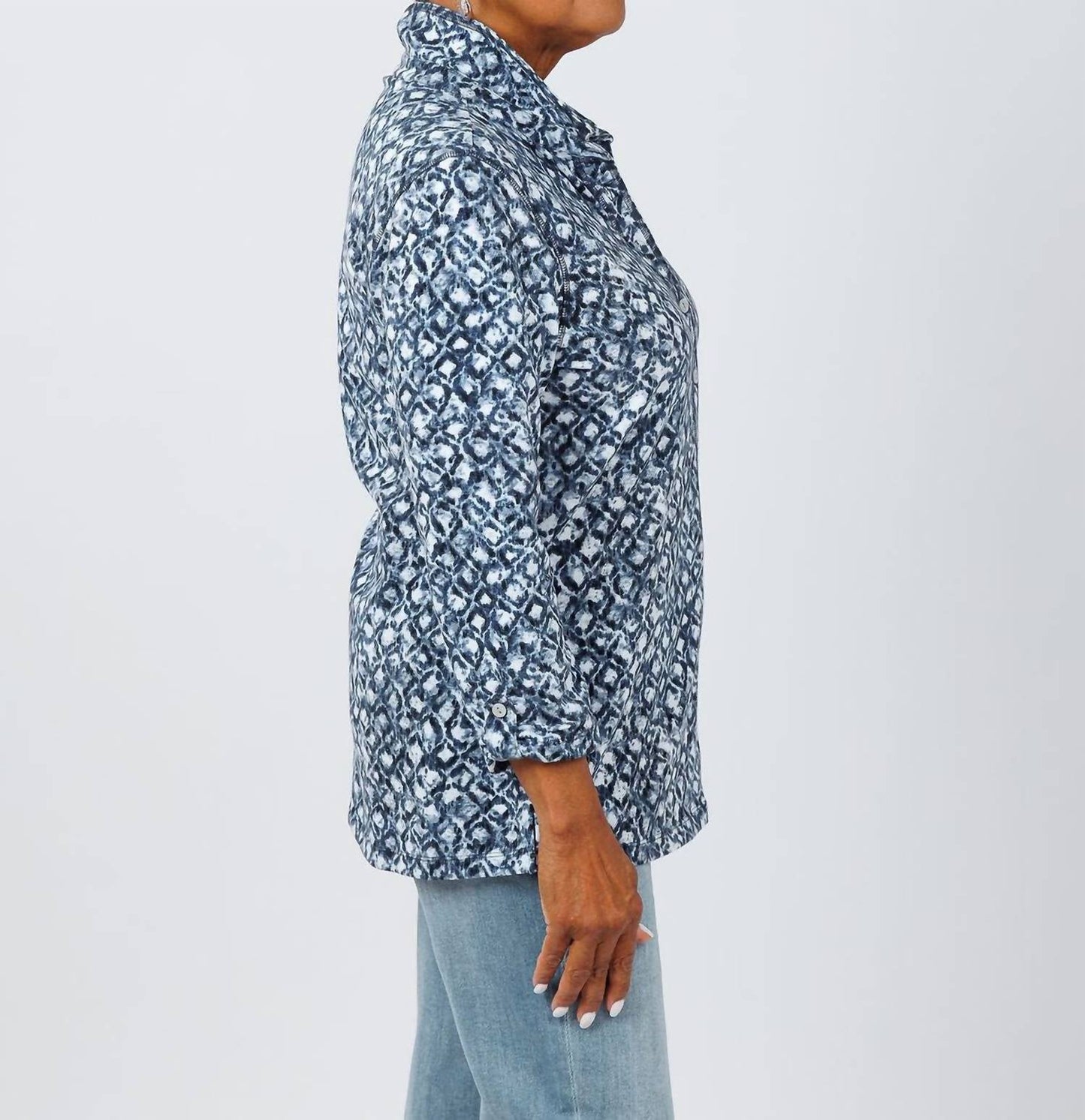 E.L.I. - Karen 3/4 Sleeve Shirt Jacket