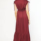 Entro - Sleeveless Satin Maxi Dress