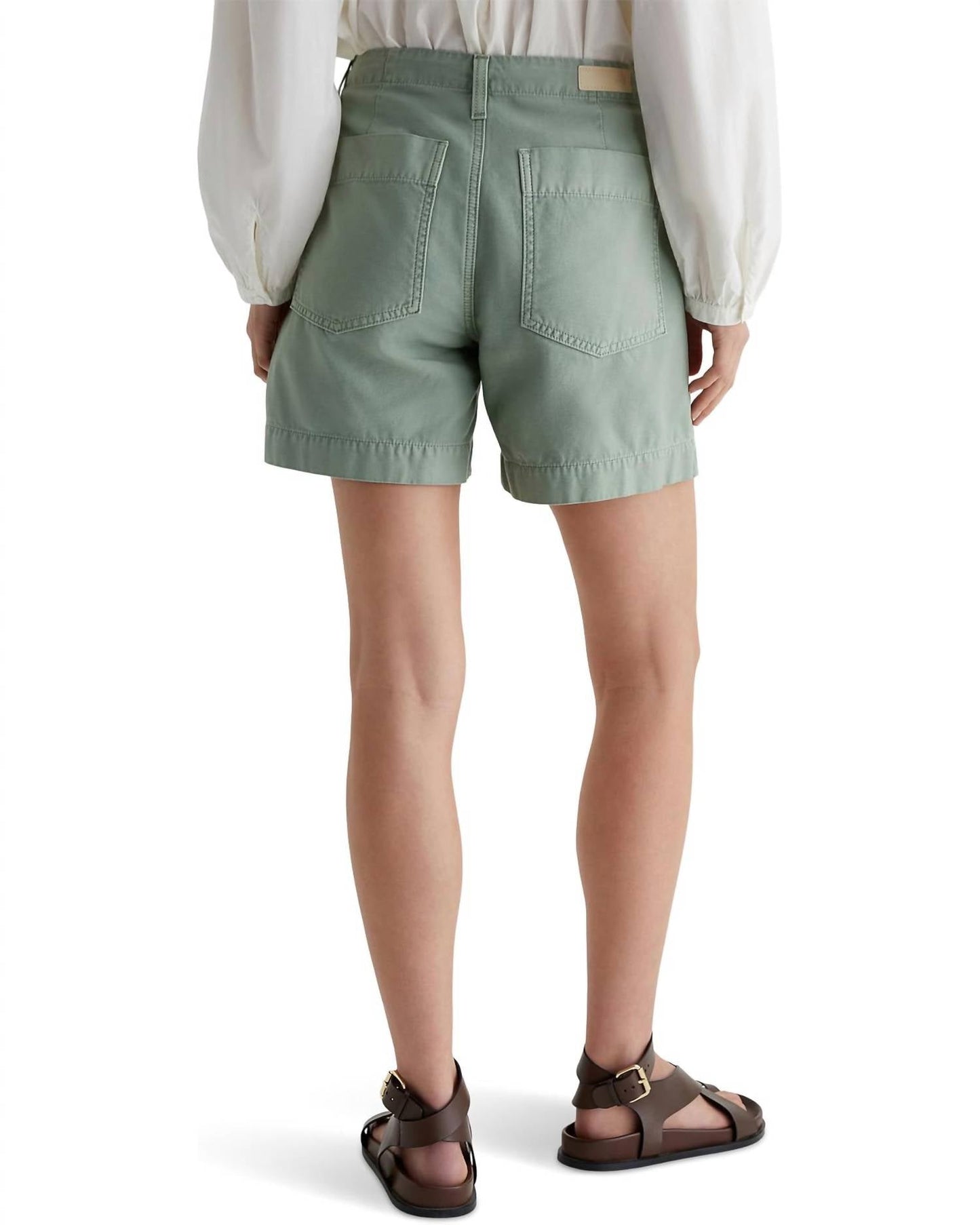 Ag Jeans - Rosa Mid Rise Utility Shorts