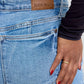 Judy Blue - Tummy Control Vintage Wash Straight Leg Jeans - Petite