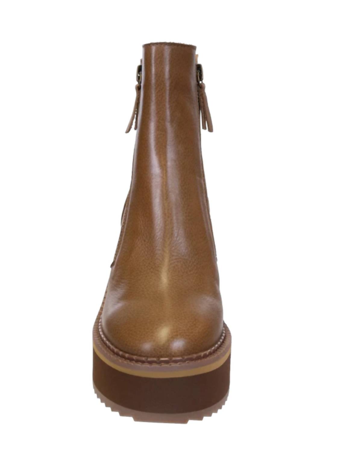 Naked Feet - Women's Avail Platform Wedge Ankle Boot