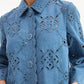 Veronica Beard - Erilyn Eyelet Shirtdress