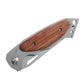 Creative Gifts International - Locking Pocket Knife with wood Handle